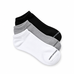 AE Ankle Socks - 3 Pack 'White/Grey/Black'