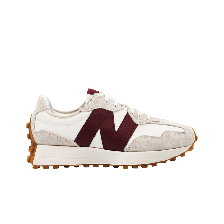 New Balance 327 'White Dark Red'